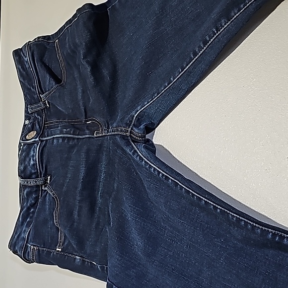 American Eagle super stretch dark wash size 8 jeggings - Picture 5 of 8